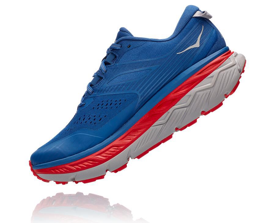 Hoka One One Trail Schoenen Heren - Stinson Atr 6 - Blauw - KP1970845